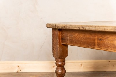 Large Pine Country Farmhouse Table